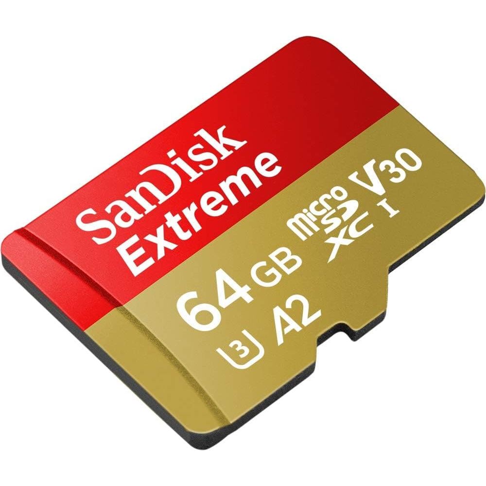 Buy Sandisk,SanDisk 64GB Extreme microSDXC card for Action Cams and Drones + SD adapter + RescuePRO Deluxe, up to 170 MB/s, with A2 App Performance, UHS-I , Class 10, U3, V30 - Gadcet UK | UK | London | Scotland | Wales| Near Me | Cheap | Pay In 3 | Flash Memory Cards